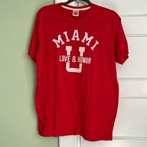 Homage Miami University tee shirt